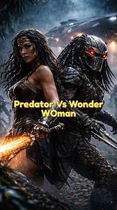 Predator Vs Wonder Woman#animation #predatoruniverse #wonderwoman #fighting #fiction #warzone