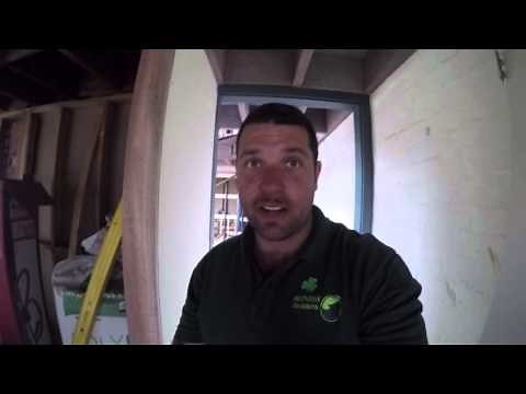 How to install a Cavity sliding door (in-wall sliding door system)