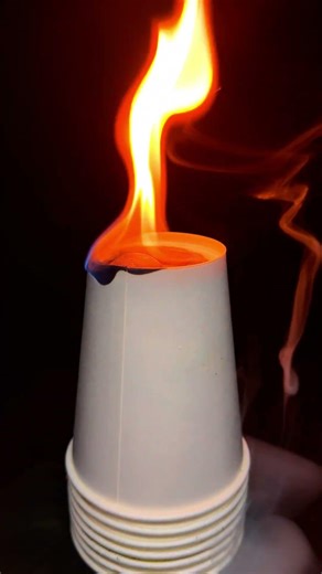 Red Hot Ball vs Paper Cups