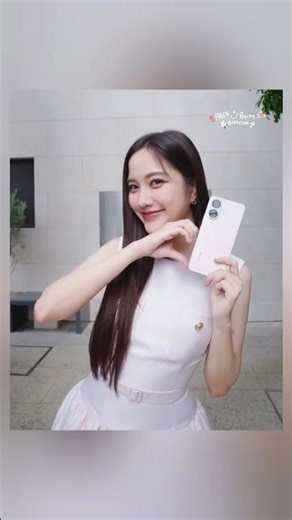 My Gorgeous FREEN 😘 Looking Perfect With Pink 🩷 Vivo V60Lite #srchafreen #freensarocha #freenbeck