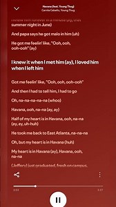 Camila Cabello & Young Thug - Havana | Lyrics | Spotify | #song #lyrics