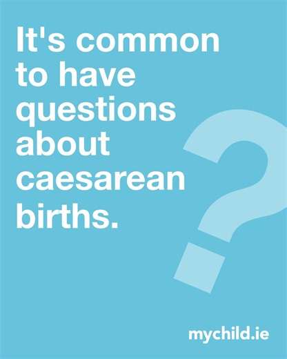 A caesarean birth is when your baby is born through an incision (cut) in your abdomen (tummy) and womb. It's also called a C-section. It’s sometimes needed for medical reasons to keep you and your baby safe. Learn more about what happens during a C-section on our website. https://bit.ly/47W7Lkn #HSEMyChild | HSE mychild.ie