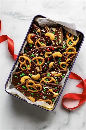 Easy Christmas Bark (Gluten-Free!) - Cotter Crunch