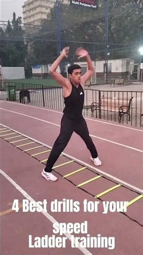 4 Best drills for your speed (ladder training) #speed #ladder #training