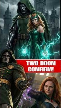 Marvel Revealed TWO Doctor Dooms in Avengers Doomsday?! 😳🔥 #shorts