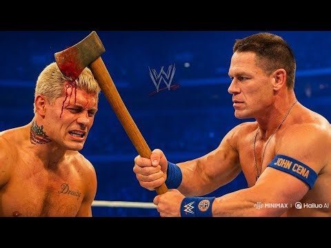JOHN CENA VS CODY RHODES FULL MATCH ON BASH IN BERLIN