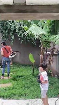 Aparando a grama #limpeza #faxina #casa #gramado