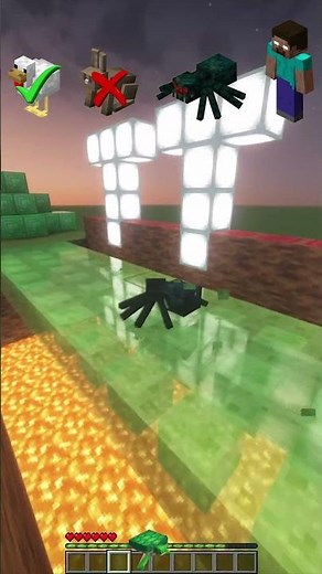Better Mobs vs Slime Crash Trap! #minecraft