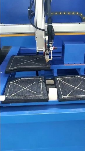 XYZ 3 Axis CNC Gantry Cartesian Robot System for Glue Dispenser #linearmotion #linearactuator #diy