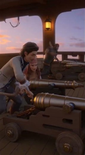 Epic pirate showdown told through fast, funny dialogue scenes.