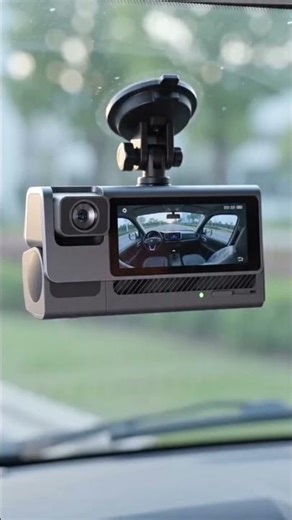 iStarVideo ISV-T3 3-Channel 4G LTE Dashcam | True 4K, Night Vision & Live View