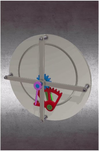 1:1 Dwell Time Mechanism | 3D Mechanical Animation #shorts