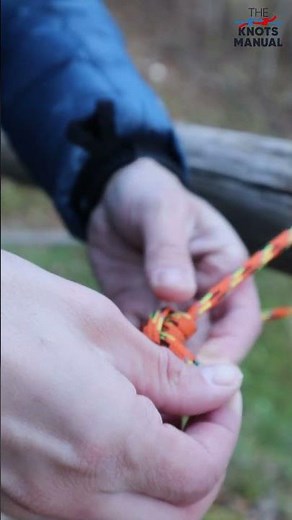 Use this knot to tension the guylines for your tent or tarp (Taut Line Hitch) #knots #outdoors