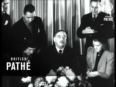 H G Wells Speaks On The American Entry Into The War (1940)