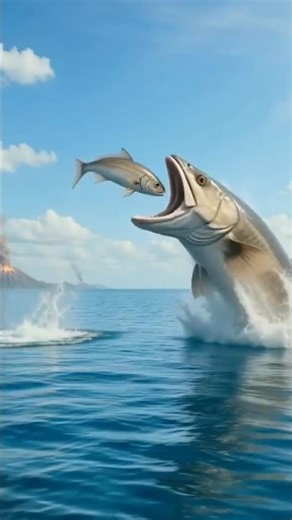 Big Fish Eats Small Fish… But Then THIS Happens 😱 (Food Chain in Action)