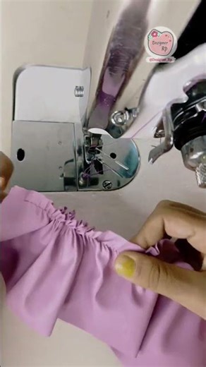 easy gathering stitch tutorial