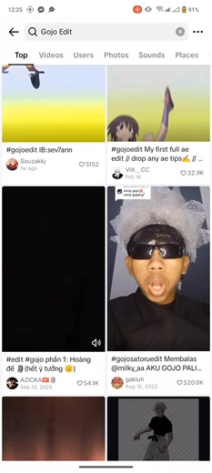 Gojo Edit: Stunning Swipe Video of Satoru Gojo