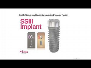 Hiossen SSIII Implant: Tissue-Level Design for Long-Term Stability