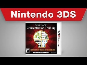 Nintendo 3DS - Brain Age: Concentration Training Launch Trailer