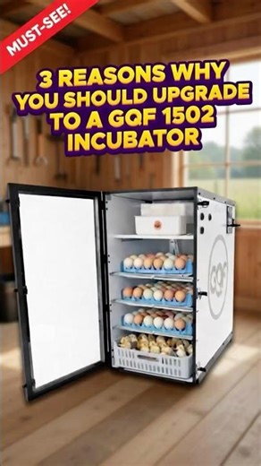3 Reasons to Upgrade to a GQF 1502 Sportsman Incubator