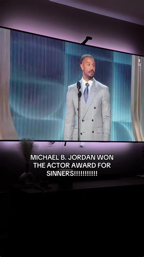 I could actually cry right now? I’ve seen all of the cast/crew be skipped over so far this season. This movie is some of his best work, I’m so glad he can get recognition for it. #michaelbjordan #sinners #bhm #blackexcellence #fyp