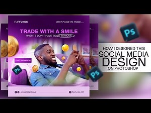 How to Design a Social Media Post in Photoshop | Step-by-Step Tutoria