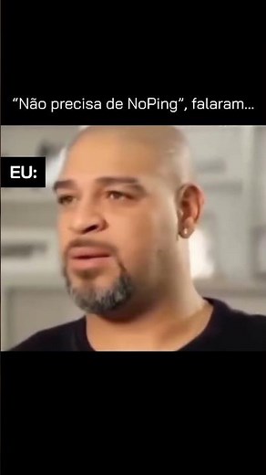 E eu lá vou querer jogar com 250 de ms agora é? 🤡#NoPing