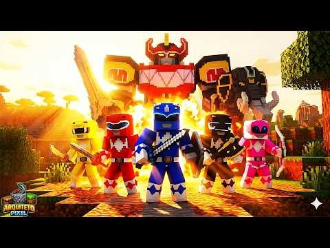 Download mapa e Mod Power Rangers para minecraft bedrock e java!