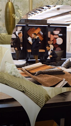 At Heimtextil 2026, interior design is approached holistically – from carpets to wallpapers, from curtains to flooring. International brands and designers present high-quality decorative and upholstery fabrics as well as inspiring room concepts that create atmosphere down to the finest detail. Discover materials, designs and combinations that redefine spaces. Discover the exhibitors at Heimtextil – and experience interior design in all its diversity, from 13.-16.1.2026 in Frankfurt. | Heimtextil