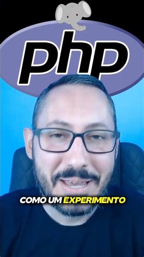 O PHP Era Um Experimento! #curiosidades #programaçãoweb #shorts