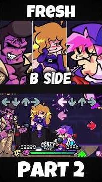 FNF - B-Side Deluxe [PART 2] [Teaser] (FNF MOD) #shorts