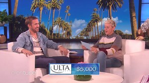 For every question Ryan Gosling answered, he raised $1K for charity. Let’s just say we raised a lot of money. | Ellen DeGeneres