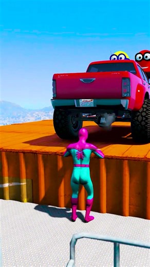 GTA 5 Epic Water Ragdolls Spiderman Jump/Fails Ep 11 #shorts