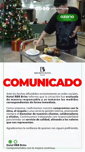 #Nacional| EMPLEADOS PERDIERON SU TRABAJO POR "CRISTORATA" 😪 Un video que rápidamente se volvió viral encendió la polémica en redes sociales en la ciudad de Tarapoto y sus alrededores. En las imágenes se observa al influencer conocido como "Cristorata" introducir la mano en un plato de comida que era transportado por una trabajadora de un reconocido hotel. Aunque en un primer momento la empleada se negó, finalmente accedió. Debido a esta situación, el hotel emitió un comunicado oficial en el qu