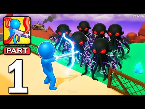 Alien Defence - Save Area51 - Gameplay Walkthrough Part 1 - Fight For Save Earth (Android, iOS)