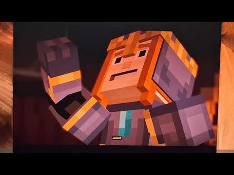 Minecraft Story Mode Jesse Boy Love vs Petra Pama Fight!