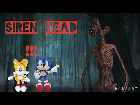 Sonic Plush - Siren Head!