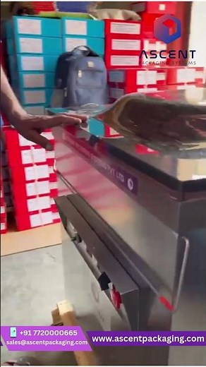 Installation of Single Chamber Vacuum Packaging Machine at Essen Welding Alloys