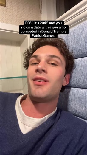 Spence Whitman on Instagram: "How many people are finding out about the Patriot Games from this video 🫠 #patriotgames #news #politics #comedy #reels"
