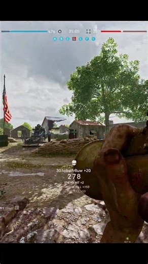 BF5 – Spawn… Rocket… Kill 🚀💥 | Instant Delete #BattlefieldV #RPGKill #FunnyGaming #GamingShorts