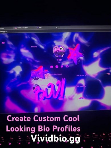 Custom Bios | Discord Profile Effects #discord #discordeffects #bio #linktree #vividbio