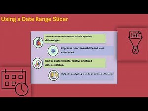 How to Format Date Slicer in Power BI 📊 | Power BI Date Slicer Training 🎓 | Date Slicer Tutorial ⏳