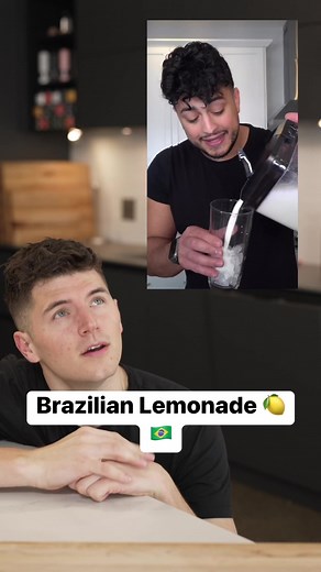 Brazilian Lemonade🍋🇧🇷 #reels #brazil #recipe #lemonade #brazilianlemonade #viral | Nick DiGiovanni