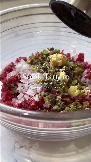 Ari’s Easy Homemade Steak Tartare
