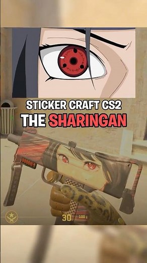 Sharingan CS2 Sticker Craft👁️ #cs2 #sharingan