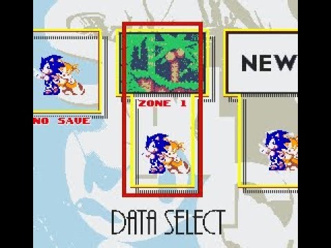 Sonic 3 NES Data Select 2A03