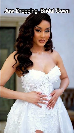 A Sexy Twist on Bridal Perfection#Wedding Gowns#Sexy Brides#Satin#Applique