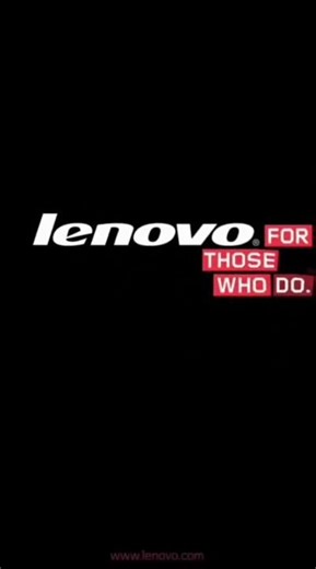 Lenovo V3 Startup and shutdown (With 1 unused boot animation)