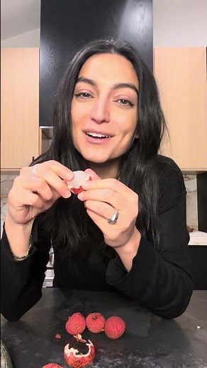 How to eat LYCHEE fruit