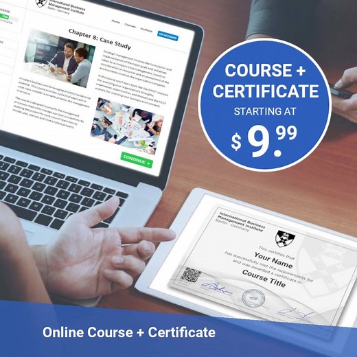 22 reactions | Advance your career by taking fast-paced online courses. Learn new management skills and get your personal certificate today. | IBMI - International Business Management Institute | Facebook